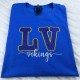 Custom Embroidered Glitter School Spirit T-Shirt, Sweatshirt, Hoodie